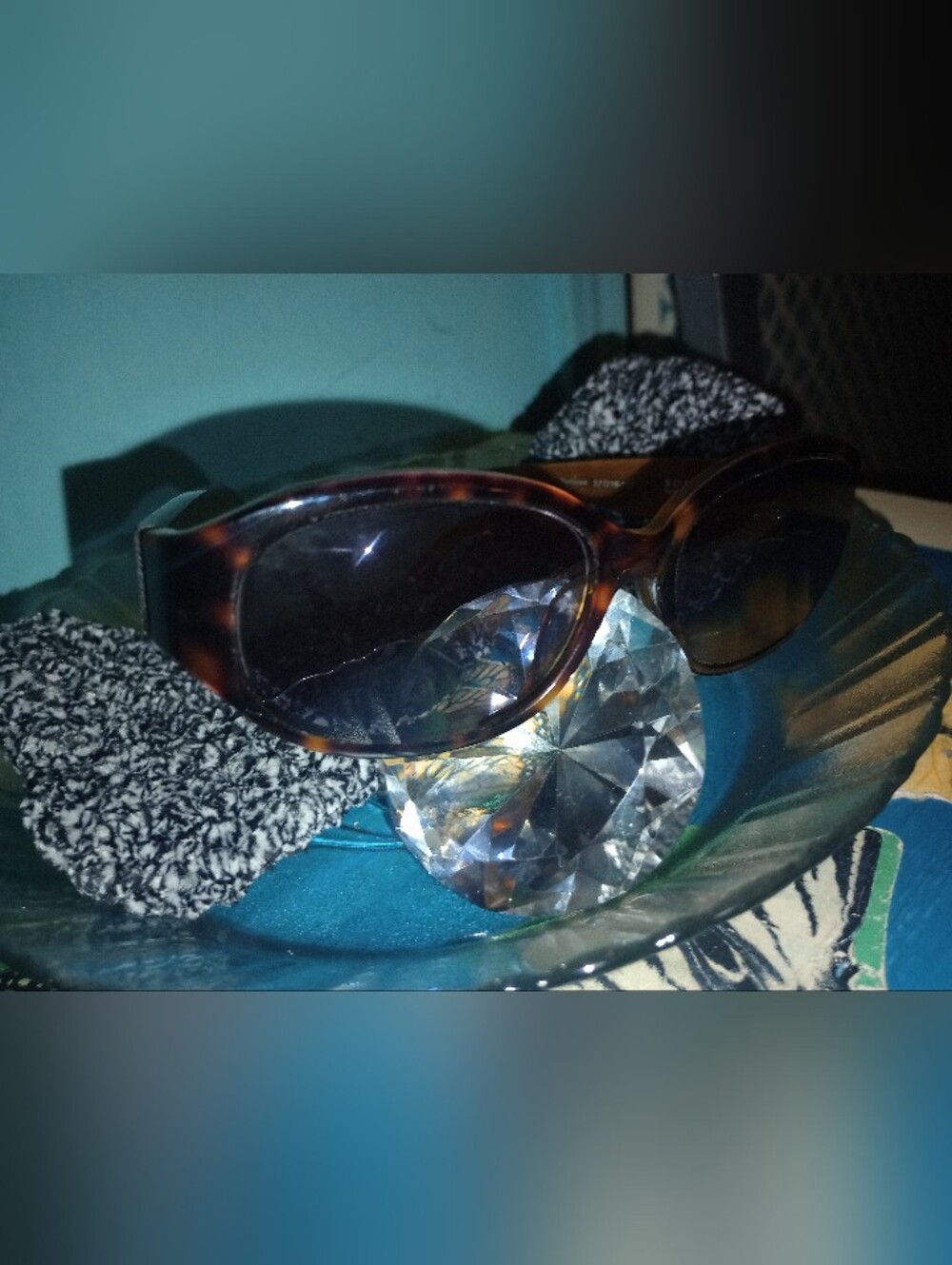 Pre-owned Tortoishell Solvari Sunglasses Frames